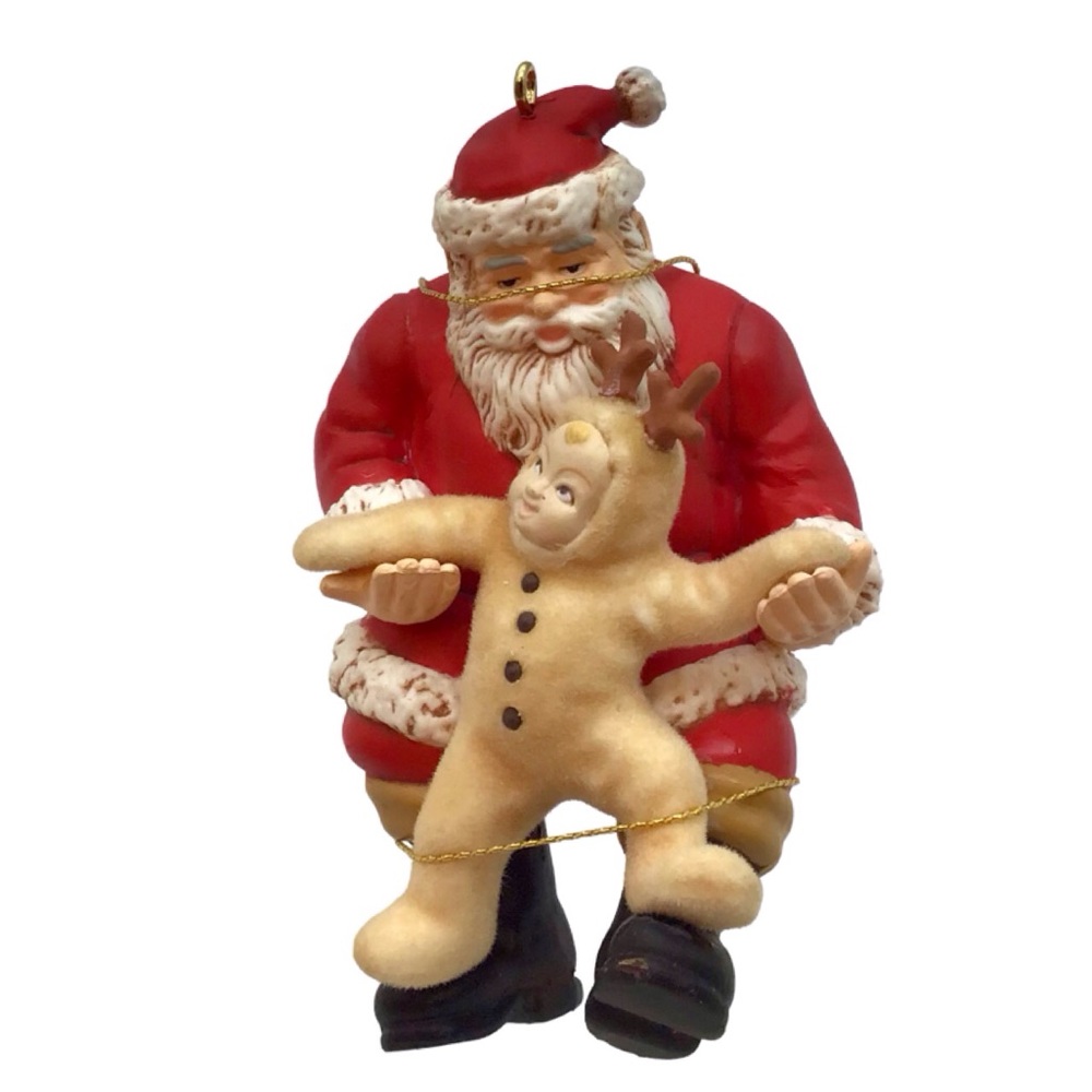 Enesco 1989 “Santa’s Little Reindear” Christmas Ornament (NWT)